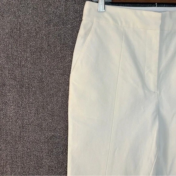 Derek Lam 10 Crosby Bianca Split Ankle Crop Pants Off White Size6 - Picture 6 of 15